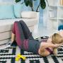 rutina de entrenamiento en casa para principiantes 13 y 14. 