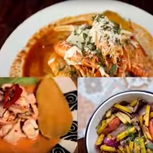 La magnífica gastronomía peruana. 