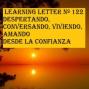 Video Presentacion Learning Lettter nº 122. 