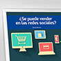 Se puede vender en las redes sociales. 