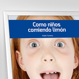 Como niños comiendo limón. 