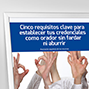 Cinco requisitos clave para establecer tus credenciales como orador sin fardar ni aburrir. 